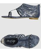 Miss Sixty Flip Flops - Lyst