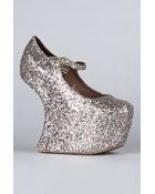 Jeffrey Campbell The Night Walk Shoe in Multi Glitter - Lyst