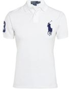 Polo Ralph Lauren Custom Fit Big Pony Rugby Shirt - Lyst