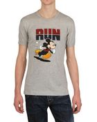 D&G Mickey Mouse Run Cotton Jersey T-shirt - Lyst