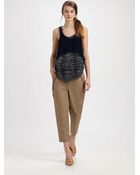 3.1 Phillip Lim Cropped Trousers - Lyst