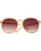 Mango Round Sunglasses - Lyst
