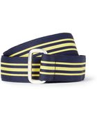 Polo Ralph Lauren Striped Grosgrain Belt - Lyst