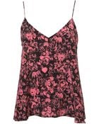 Topshop Pink Petal Strappy Cami By Boutique - Lyst