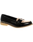 Asos Asos Macabee Patent Leather Loafers - Lyst