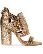 Givenchy Armor Glitter–embellished Sandals - Lyst