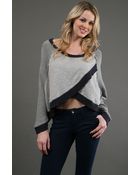 Free People Slub Jersey Pullover Sweater - Lyst