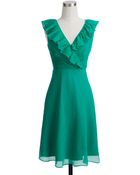 J.Crew Macie Dress in Silk Chiffon - Lyst