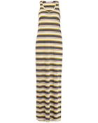 Stella McCartney Multi Stripe Jersey Maxi Dress - Lyst