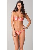 Thayer Bandeau Bikini Set - Lyst