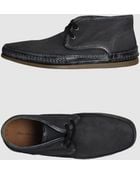 John Varvatos High Top Dress Shoes - Lyst