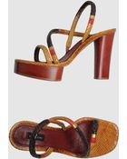 Marc Jacobs Platform Sandals - Lyst