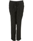 Topshop Co-ord Jacquard Panther Joggers - Lyst