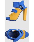 Balenciaga Platform Sandals - Lyst