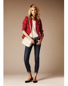 Mango Military Style Jacket - Lyst