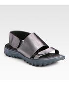 Christopher Kane Sporty Silk and Satin Sandals - Lyst