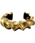 DANNIJO Waverly Cuff In Brass - Lyst