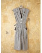 Free People Vintage Tie Waist Dress - Lyst