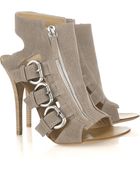 Giuseppe Zanotti Buckled Twill Sandals - Lyst