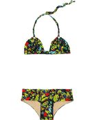 Mara Hoffman Printed Triangle Bikini - Lyst