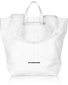 Alexander Wang Alpha Textured-Leather Shopper - Lyst