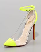 Christian Louboutin Unbout Illusion Pump - Lyst
