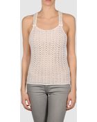 Emporio Armani Tops - Lyst