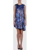 Vanessa Bruno Short Dress - Lyst