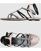 Balenciaga Flat Sandals - Lyst