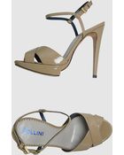 Pollini Platform Sandals - Lyst