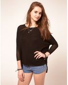 ASOS Collection Asos Top in Loose Knit - Lyst