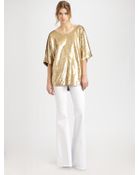 Rachel Zoe Minelli Sequined Dolman Top - Lyst