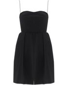 Carven Bustier Dress - Lyst