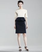 Marc By Marc Jacobs Marfa Peplum Dress - Lyst