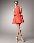 RED Valentino Bow-pocket Dress - Lyst