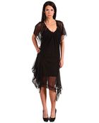 McQ by Alexander McQueen Sheer Dress - Lyst