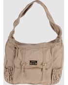 Patrizia Pepe Large Leather Bag - Lyst