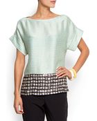 Mango Relaxed-Fit Printed T-shirt - Lyst