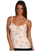 Juicy Couture Cami with Ruffle and Lace - Lyst