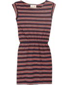Aubin & Wills Haslemere Striped Cotton-jersey Dress - Lyst