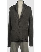 John Varvatos Cardigan - Lyst