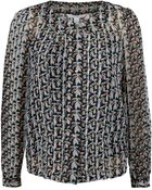 Diane von Furstenberg Aniya Top - Lyst