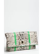 Emilio Pucci Genuine Python Clutch - Lyst