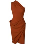Roksanda Ilincic One Shoulder Dress - Lyst