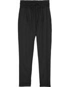 By Malene Birger High-rise Twill Pants - Lyst