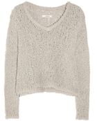 J Brand Martha Loose-Knit Cotton-Blend Sweater - Lyst