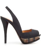 Zara Platform Sling Back - Lyst