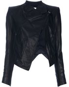 Helmut Lang Cropped Jacket - Lyst