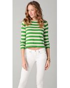 Juicy Couture Striped Pullover - Lyst