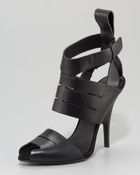 Alexander Wang Nadia Peep-toe Sandal - Lyst